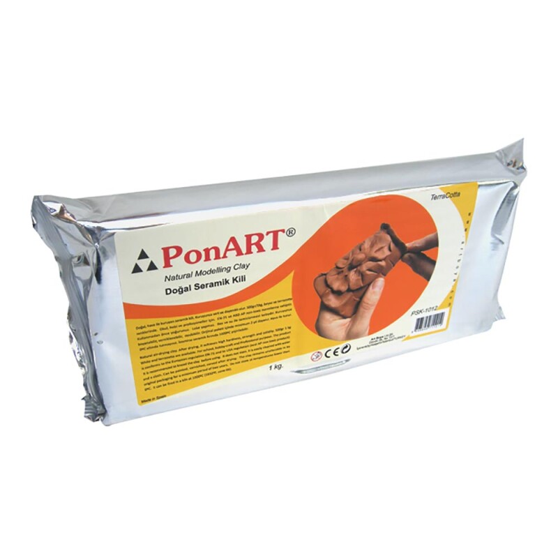 Ponart SeramİK KİL 1KG Terracota - 1