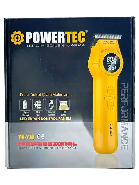 Powertec TR-770 Ense, Sakal Çizim Makinesi - 1