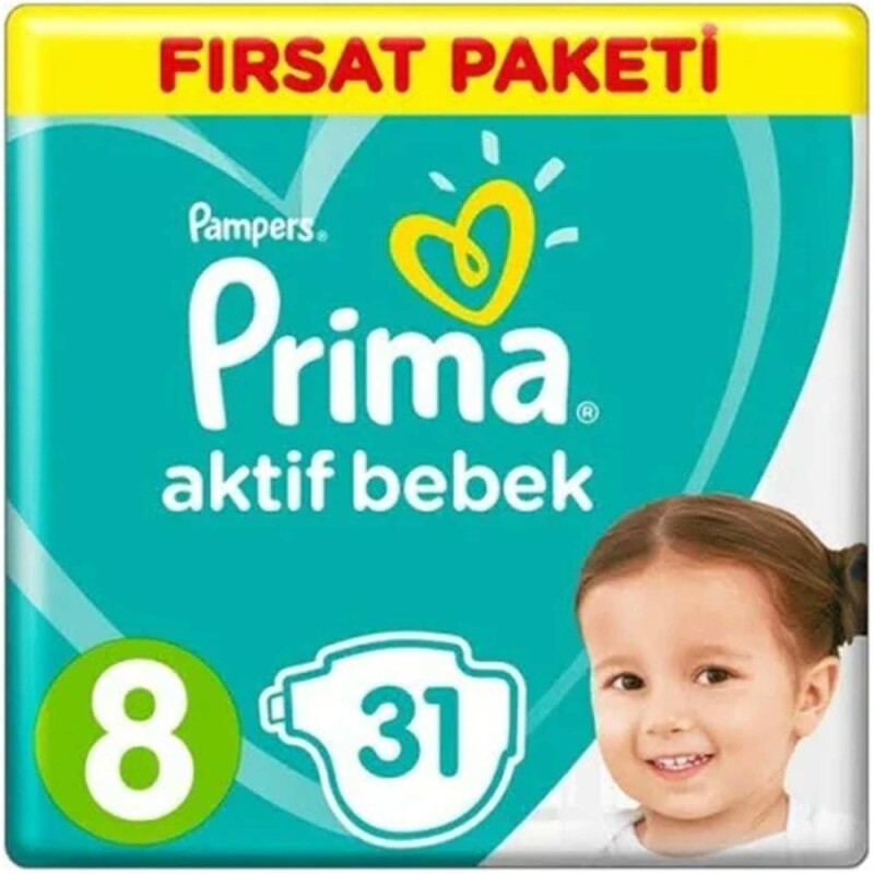 Prima Çocuk Bezi Fırsat Paket No:8 17+ 31 Li - 1