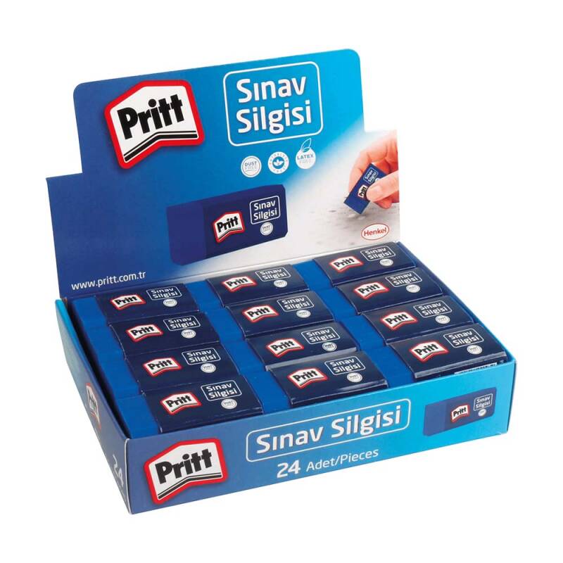 PRİTT 2943468 SINAV SİLGİSİ PVC 24LÜ KT - 1