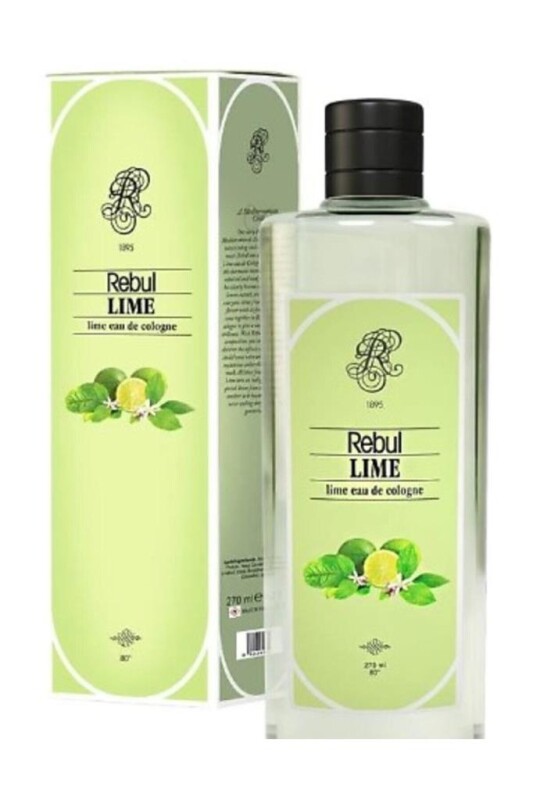 Rebul Kolonya 250 ml Lime Cam Şişe - 1