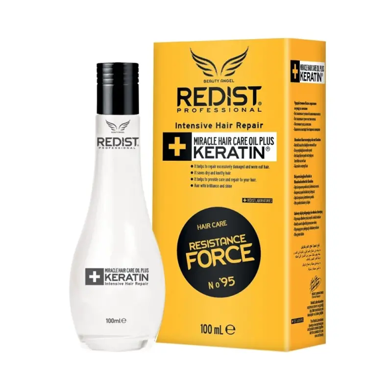 Redist Doğal Keratinli Saç Bakım Yağı 100 ml - 1