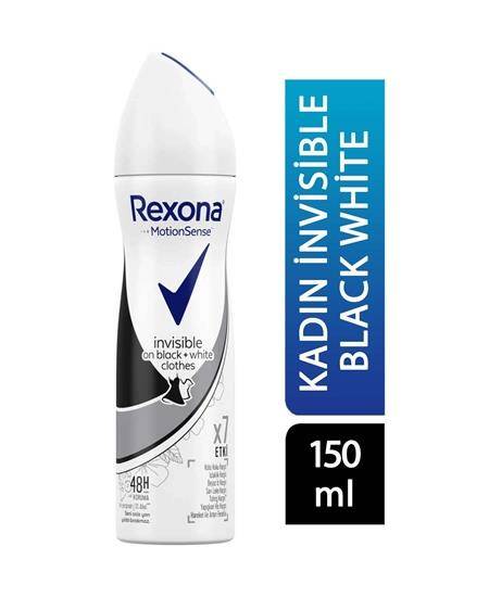 Rexona Women Deo 150 ml Invisible On Black+White Clohes x7 Etki 48h - 1