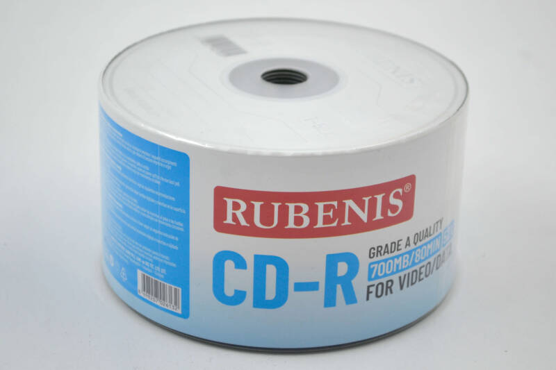 RUBENİS RCD-50 CD 700MB 80MİN 50Lİ - 1