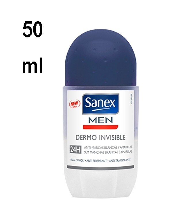 Sanex Men Dermo Invisible Roll-On 50ml - 1