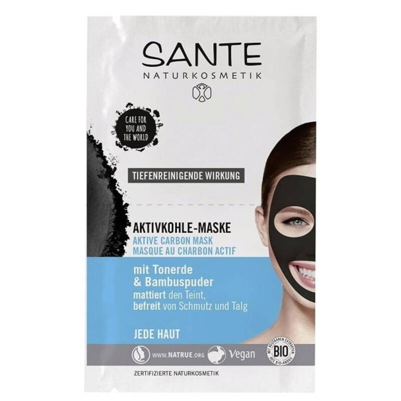 Sante Aktif Karbon Kömür Maske 2x4ml - 1