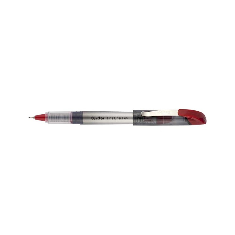 SCRİKSS FL-68 FİNELİNER PEN 06MM KIRMIZI - 1