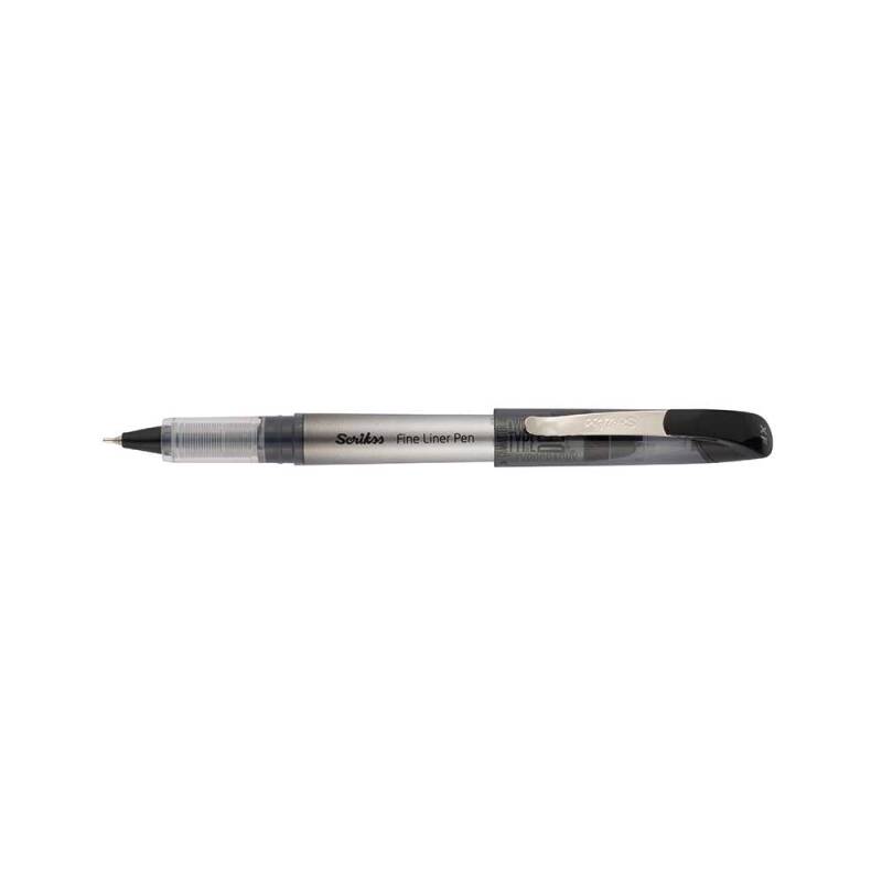 SCRİKSS FL-68 FİNELİNER PEN 06MM SİYAH - 1