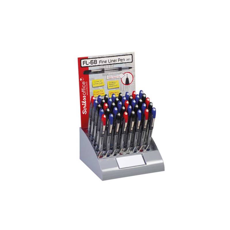 SCRİKSS FL-68 FİNELİNER PEN XF 40LI STN - 1