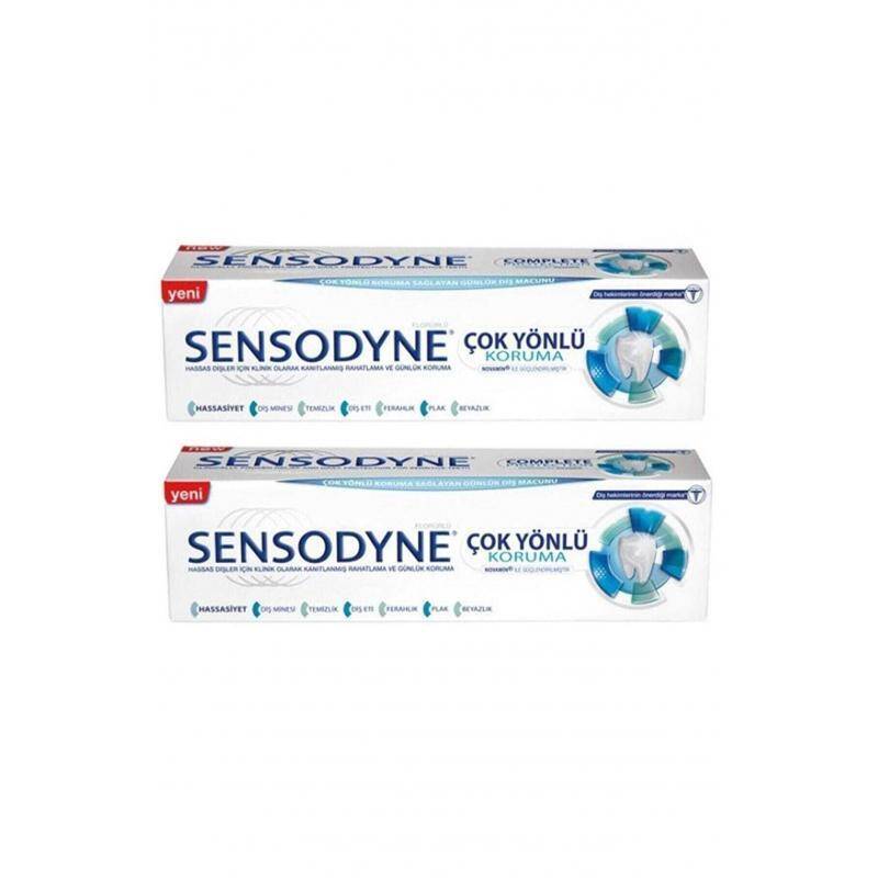 Sensodyne Çok Yönlü Koruma Diş Macunu 75 ml 1+1 Set - 1