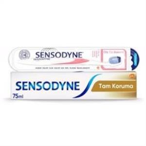 Sensodyne Tam Koruma Diş Macunu 75ml+Diş Eti Bakımı Diş Fırçası Yumuşak - 1