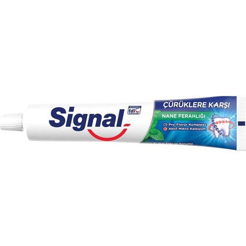 Signal Diş Macunu Çürüklere Karşı Nane Ferahlığı 50 ml - 2