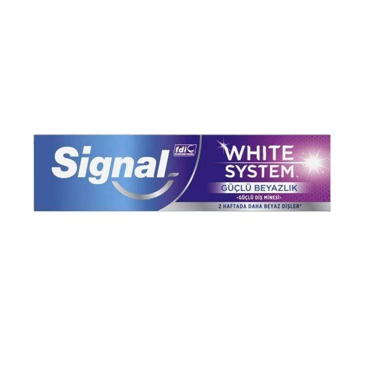 Signal White System Güçlü Beyazlık Diş Macunu 75 ml - 1