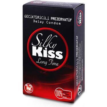 Silky Kiss Geciktiricili Prezervatif 12li - 1