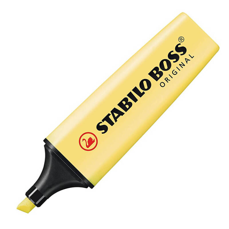 Stabilo Boss Fosforlu Kalem 70-144 Pastel Sarı - 1