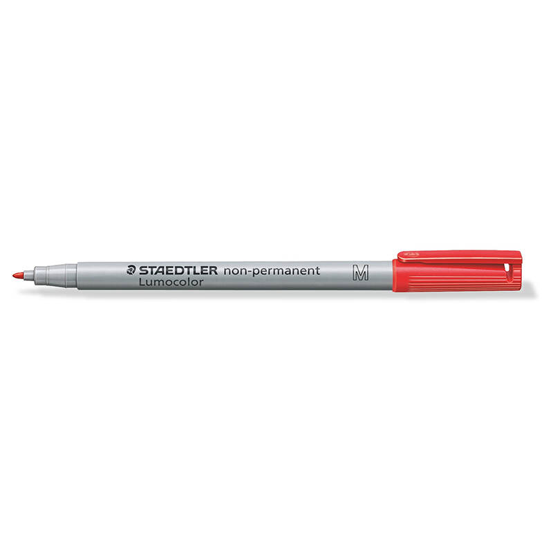 Staedtler 315-2 Lumocolor Non Permanent M Kirmizi - 1