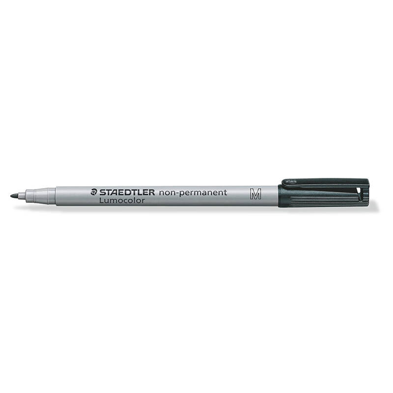 Staedtler 315-9 Lumocolor Non Permanent M Sİyah - 1