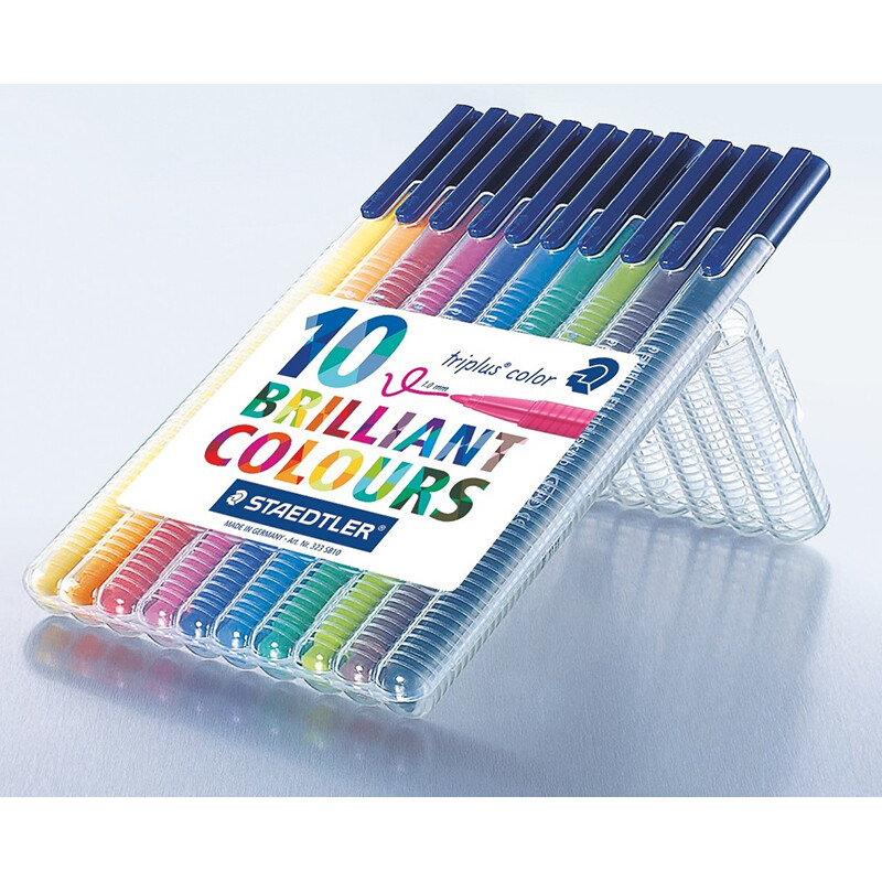 STAEDTLER 323-SB10 03 TRIPLUS COLOR KEÇELİ KLM 10 - 1