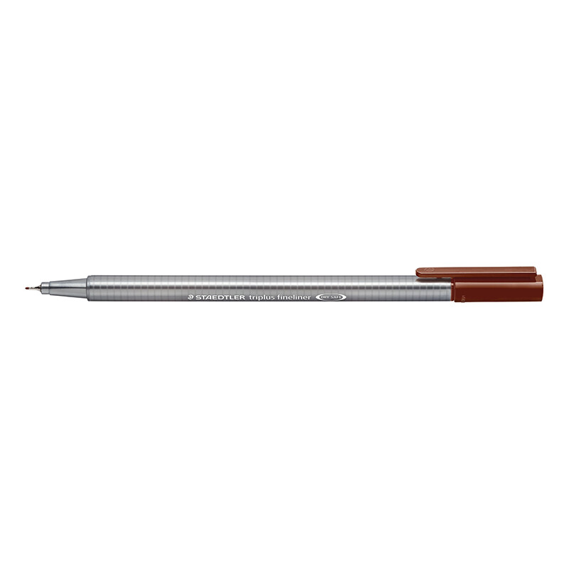 STAEDTLER 334-76 TRİPLUS FİNELİNER VANDAYKKAHVEREN - 1