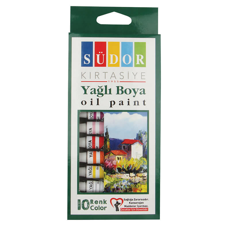 SÜDOR 722 YAĞLI BOYA 10X8,5ML - 1