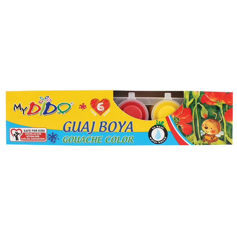 SÜDOR MY55 MYDİDO GUAJ BOYA SET 6X30ML - 1