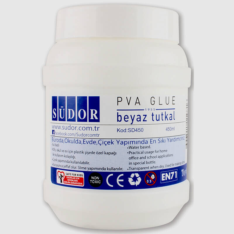 SÜDOR SD450 YAPIŞTIRICI BEYAZ TUTKAL 450ML - 1