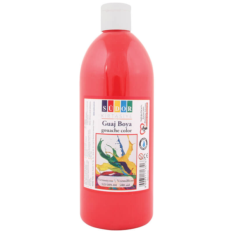 SÜDOR SD509 GUAJ BOYA 500ML VERMİYON - 2