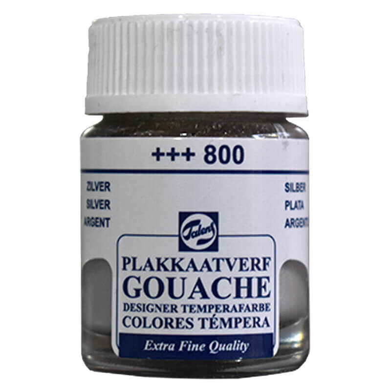 TALENS 68002 JAR GUAJ BOYA 16ML SİLVER - 1