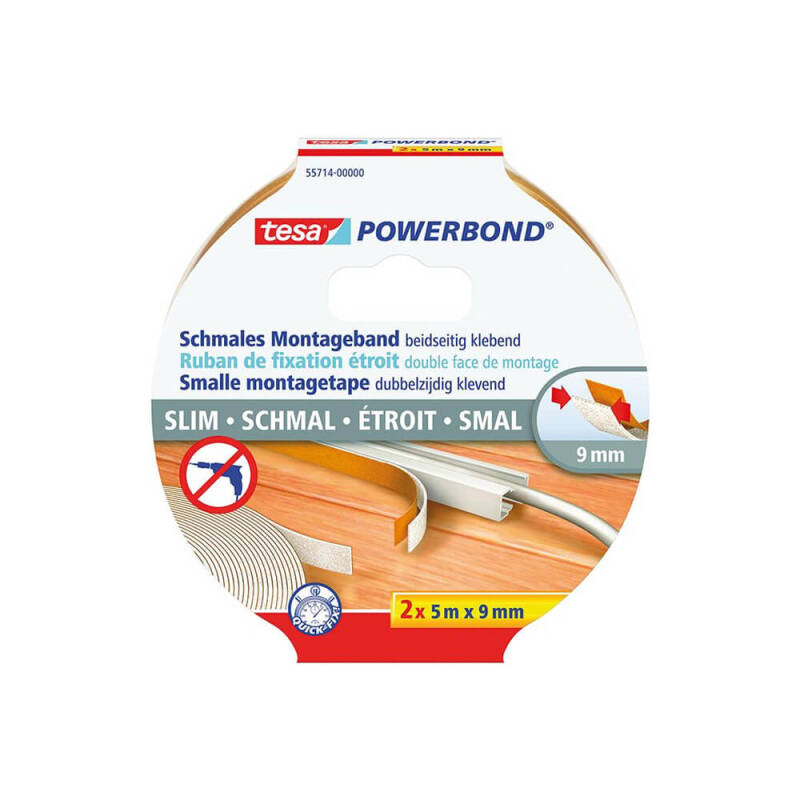 TESA 55714 POWERBOND ULTRA GÜÇLÜ 5 mX9m 2 Lİ - 1