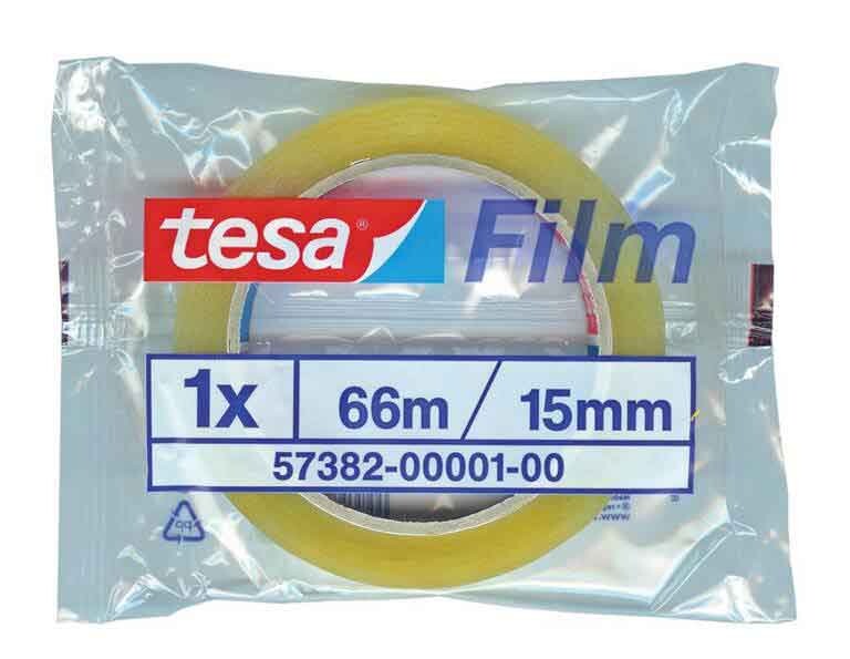 TESA 57382 FİLM STANDART ŞEFFAF BANT 66X15 - 1