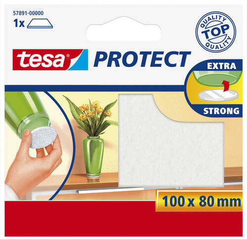 TESA 57891 ZEMİN KORUYUCU KEÇE 100X80 BEYAZ - 1