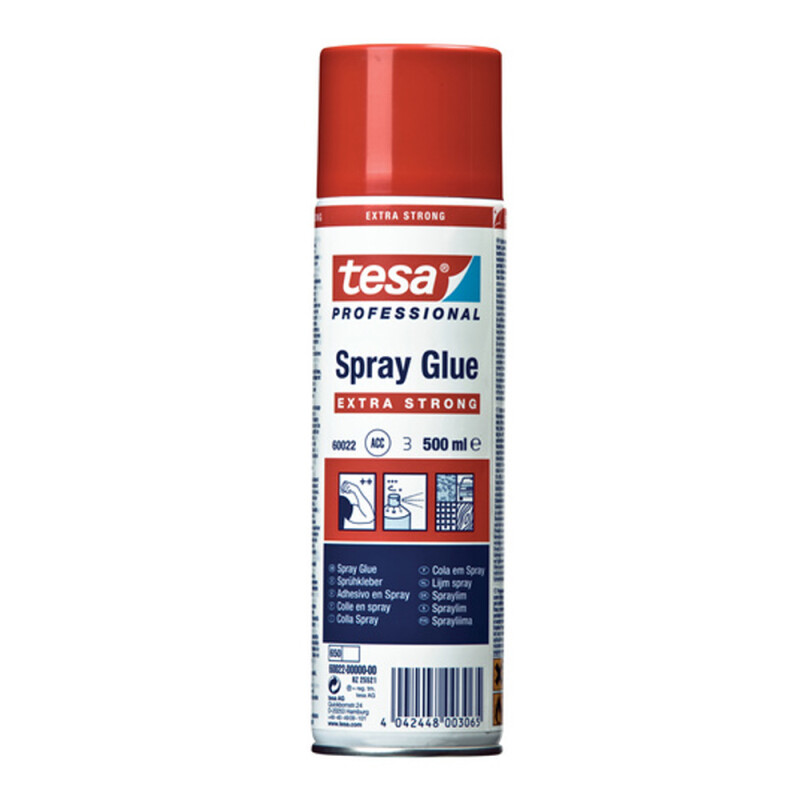 TESA 60022 SPRAY GLUE GÜÇLÜ YAPIŞTIRICI 500ML - 1