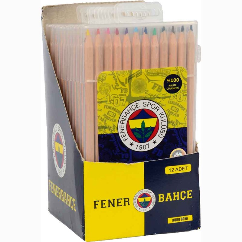 TMN 473302 FENERBAHÇE KURU BOYA SETİ 12Lİ - 1