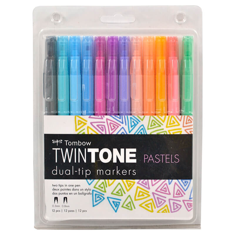 Tombow Twin Tone MarkÖr Pastel Tonlar Setİ - 1