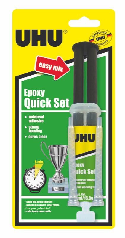 UHU YAPIŞTIRICI QUICK EPOXY SET- 37545 - 1