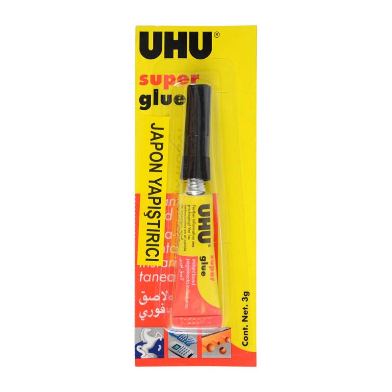 Uhu Yapıştırıcı Süper Glue 3gr Jumbo 42400 - 1