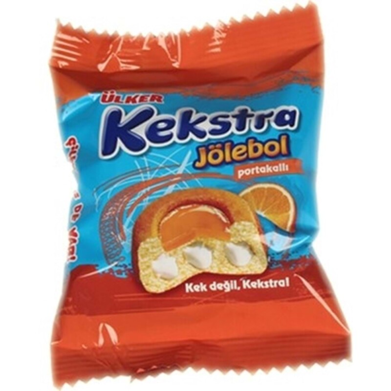 Ülker Kekstra Jölebol Kek 40 Gr Portakal*24 - 1