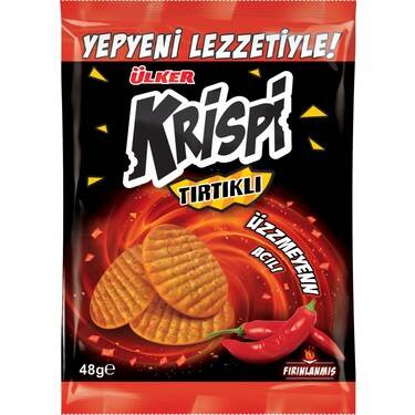 Ülker Krispi Tırtıklı Kraker 48 Gr (Acılı) *20 - 1