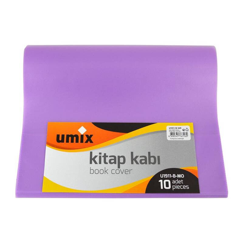 UMİX KİTAP KABI A4 10LU MOR 1911 - 1