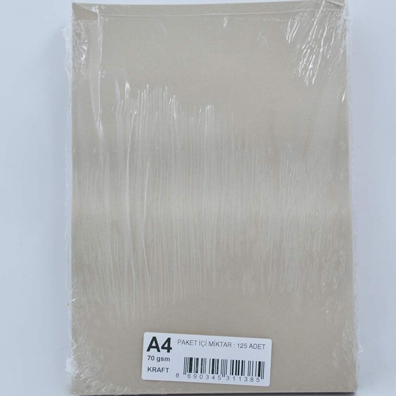 Umur 30009728 A4 Kraft KağIt 70GR 125Lİ - 1