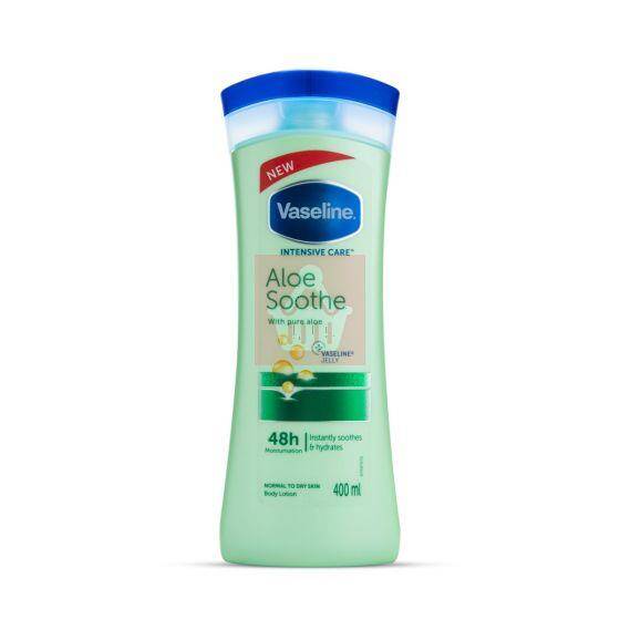 Vaseline Vücut Losyonu 400 ml Aloe Soothe Aloe Vera Özlü - 1