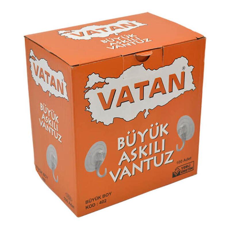 VATAN VT402 VANTUZ ASKILI BÜYÜK 100LÜ - 1