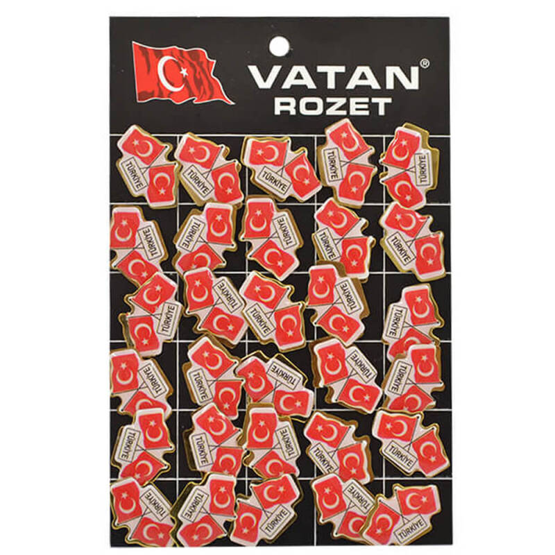 VATAN VT631 ATALI İMZALI ROZET 30LU - 1