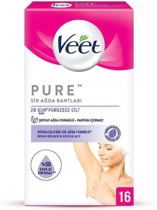 Veet Koltuk ve Bikini Bölgesi 16'lı Ağda Bandı - 1