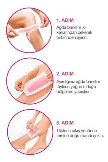 Veet Normal Ciltler İçin Sir Ağda Bantları 12li - 2