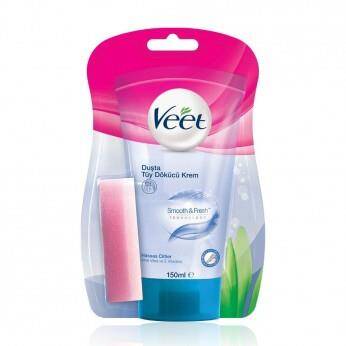 Veet Pure Duşta Tüy Dökücü Kremi 150 ml Hassas Ciltler Bacak&Vücut Bölgesi - 1