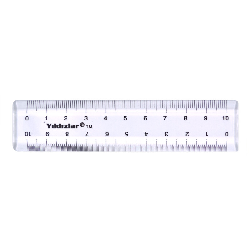 YILDIZLAR KOD:066 CEP DESİMETRE CETVEL 10CM - 1