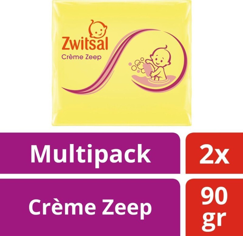 Zwitsal Bebek Krem Sabun 2x90g - 2